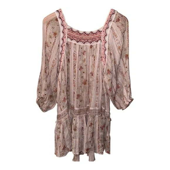 Free People Dance Magic Boho Tunic S - Picture 3 of 7